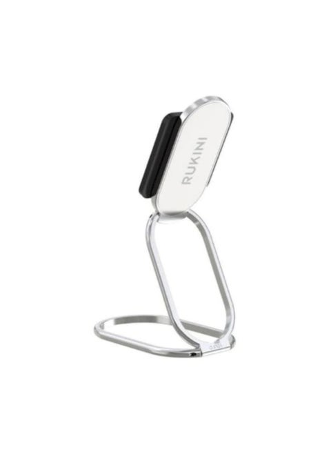 Rukini Ring Holder Kickstand 360°Rotation - Silver - RKRHVM-S