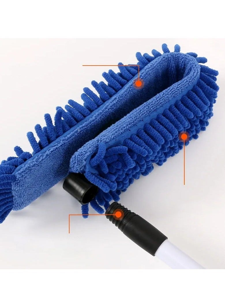 Extendable Bendable Ceiling Chenille Duster Ceiling Fan Duster with Extension Long Handle Microfiber Fan Cleaning Duster  - Image 4