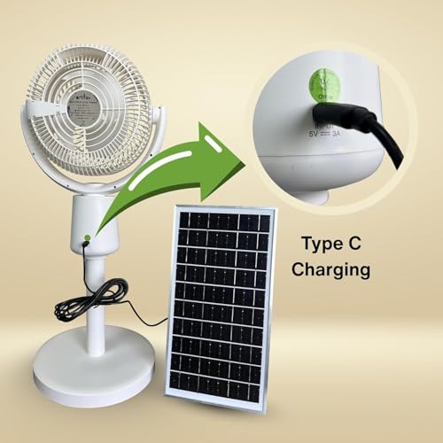 JK Vision Mini Solar Panel 5V 8W – High‑Efficiency Monocrystalline with Type‑C Charging Cable, Compatible, (Phone Power Banks), Small Devices, (U CAN USE for Phone CHARIGING) Camping & Outdoor - Image 5