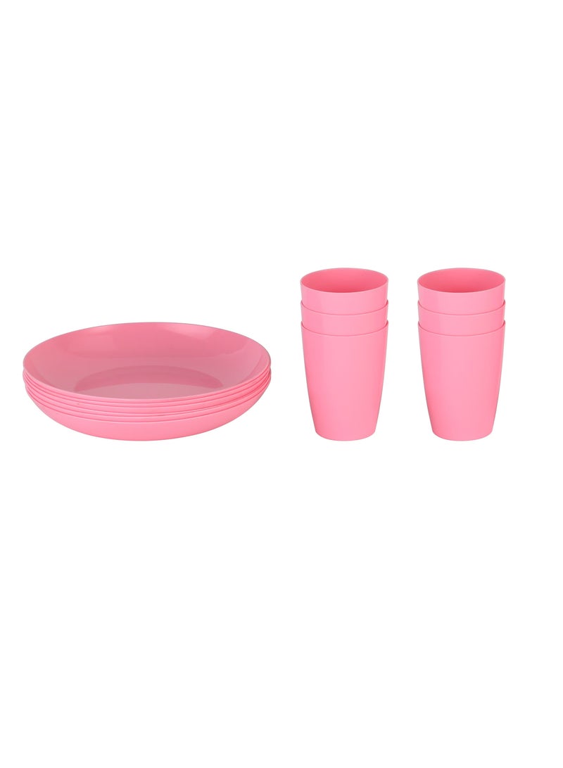 DELCASA Delcasa 32 Piece Picnic Serving Set DC2669 assorted color  - Image 4