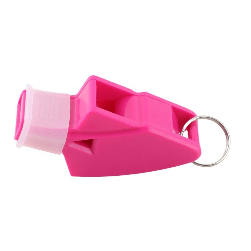 Competition Whistle: Rose Red Premium Plastic - Crisp Clear Sound, Lightweight With Lanyard Finger Clip Sports Whistle for Referees Coaches Survival Emergency School Gym - Image 4