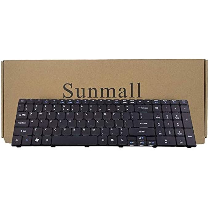 LAPTOP KEYBOARD REPLACEMENT FOR ACER ASPIRE 5253 5336 5551 5552 5733 5733Z 5733Z-4851 5742 5750 7551 5810SERIES US LAYOUT (6 MONTHS WARRANTY) ? - Image 1