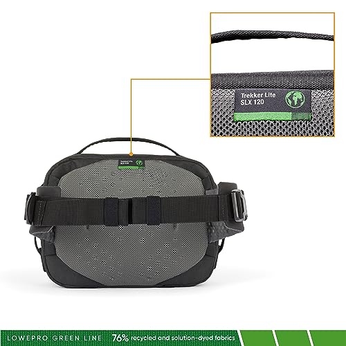 Lowepro Trekker Lite Hp 100 Compact Camera Backpack with Tablet Pocket Camera Bag for CropSensor Mirrorless Ultracinch Compression System Grey - Image 3