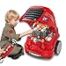 OLEOCA Large Truck Engine Toy Interactive Steering Wheel Engine Building Kit Kids Mechanic Tool Set with Light Sound 56 PCS Take Apart Toys for Boys Ages 3 - Image 2