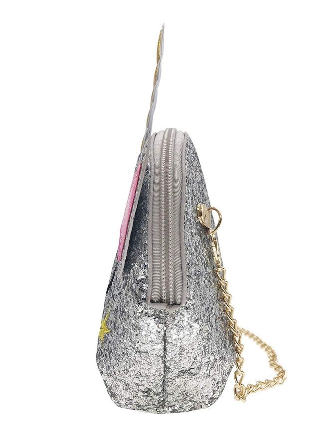 Newfancy Women Unicorn Sequin Glitter Crossbody Shoulder Purse Handbag Satchel Shell Bag - Image 4