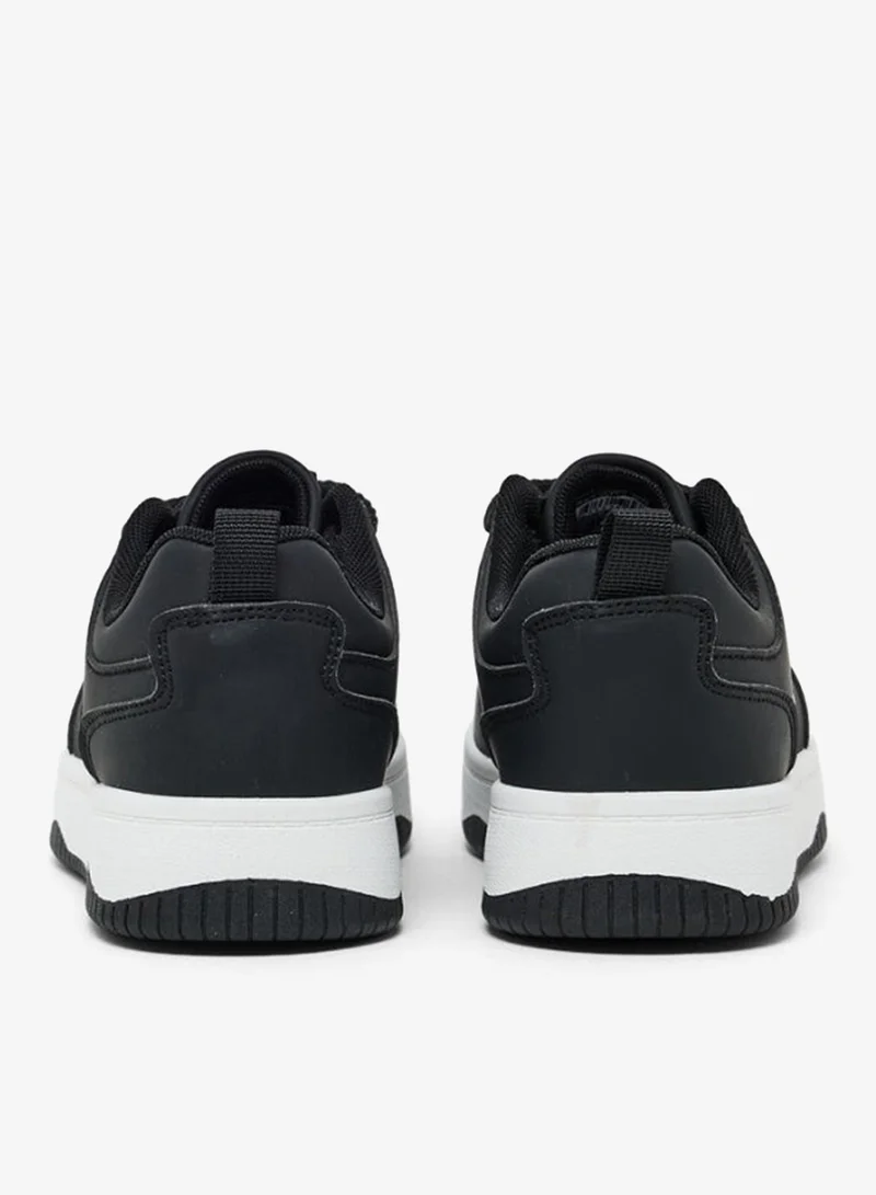 U.S. Polo Assn.  U.S. Polo Assn. Women's Casual Sneakers | Lace-Up Everyday Fashion Shoes | Cushioned Comfort Sole | Black/White for Women | Best Price UAE