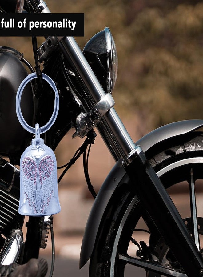 CYZBTBl Motorcycle Women Bells - Motorcycle Angel Bell for Men Women,Bell Biker Accessory,Guard Riding Safety - Image 4