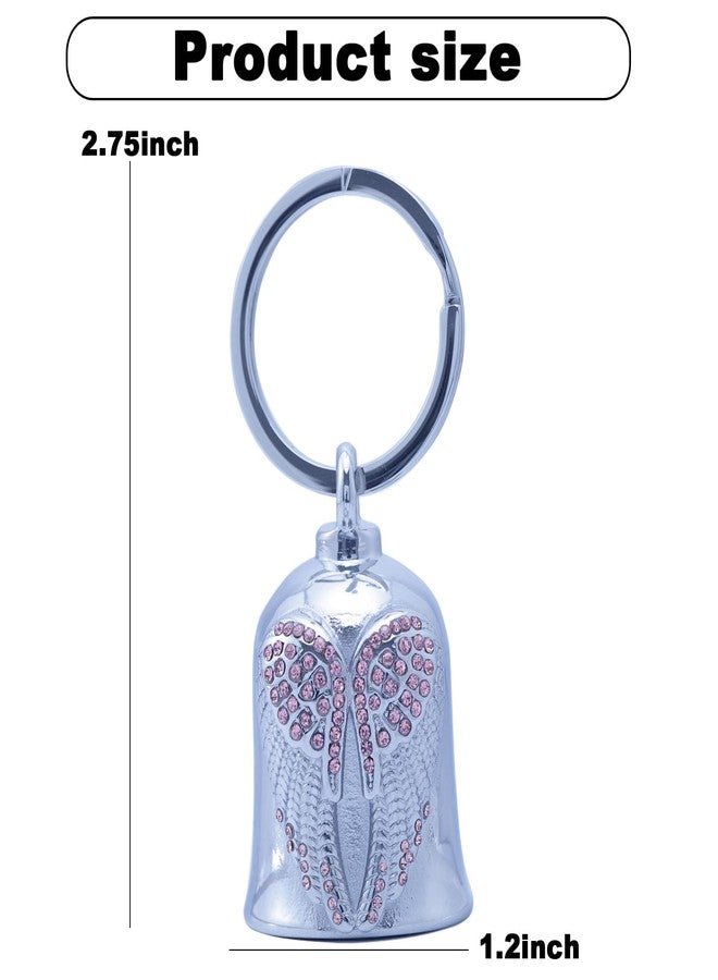 CYZBTBl Motorcycle Women Bells - Motorcycle Angel Bell for Men Women,Bell Biker Accessory,Guard Riding Safety - Image 2
