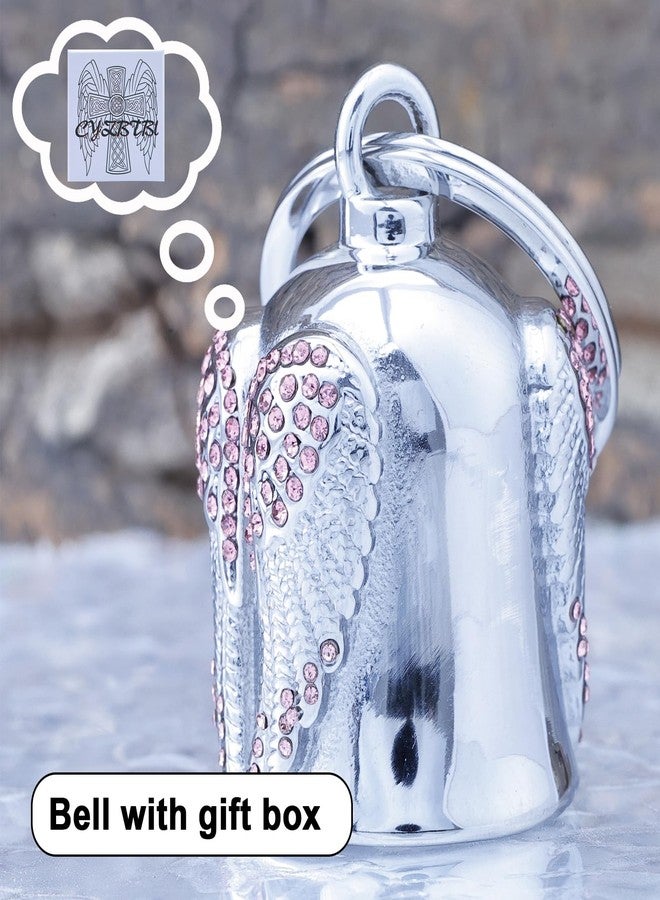 CYZBTBl Motorcycle Women Bells - Motorcycle Angel Bell for Men Women,Bell Biker Accessory,Guard Riding Safety - Image 5