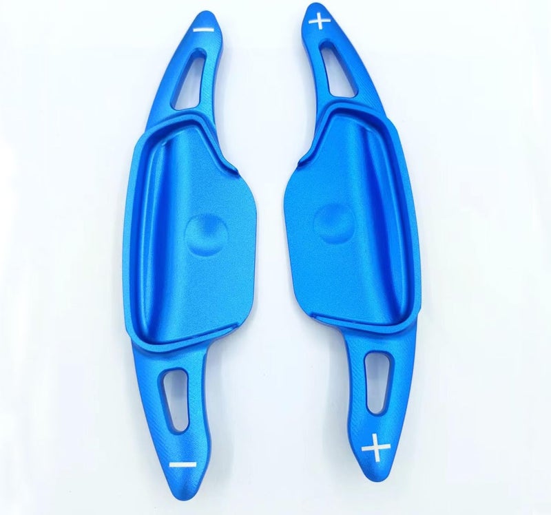 SANRILY Blue Aluminum Steering Wheel Shifter Paddle Covers - Image 5