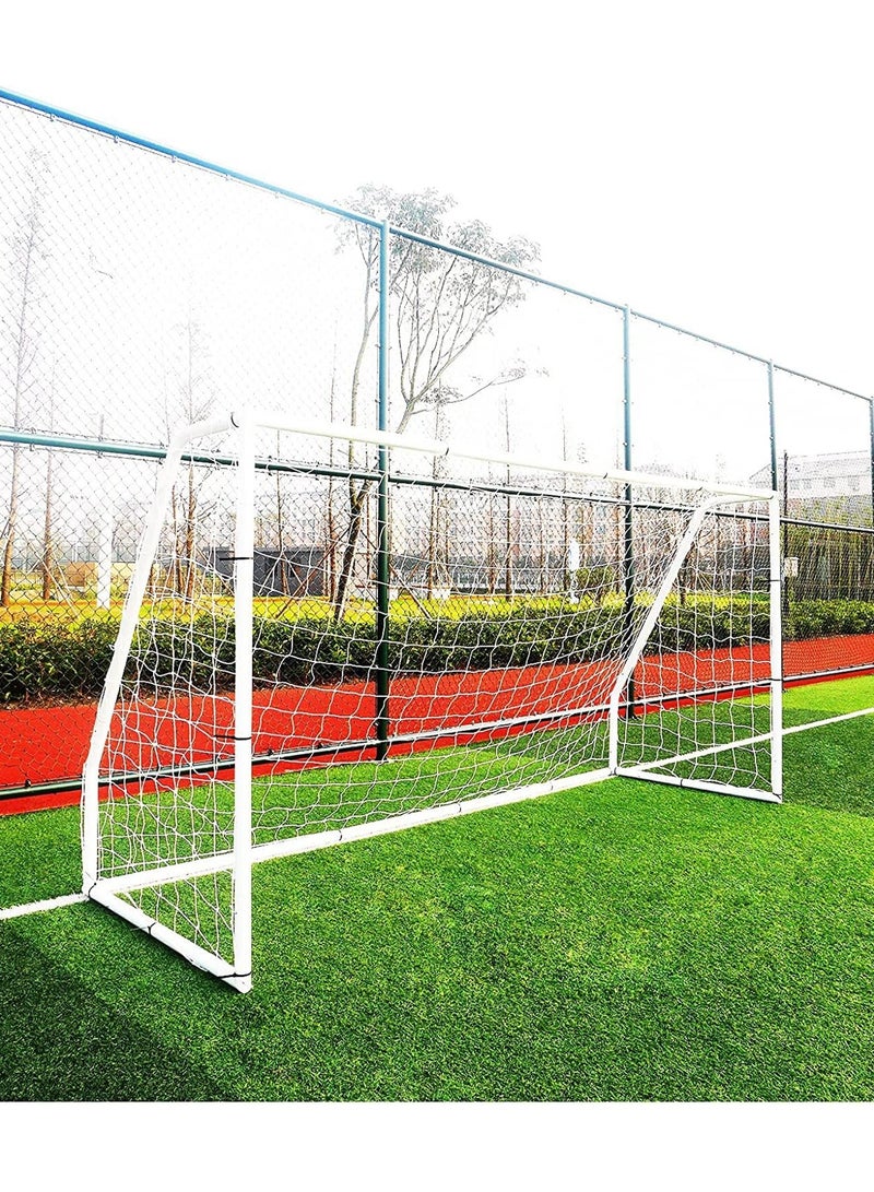 Generic Football Steel Goals for Kids Playing & Club Players Training Ultra Strong Frame Soccer Goal - Image 3