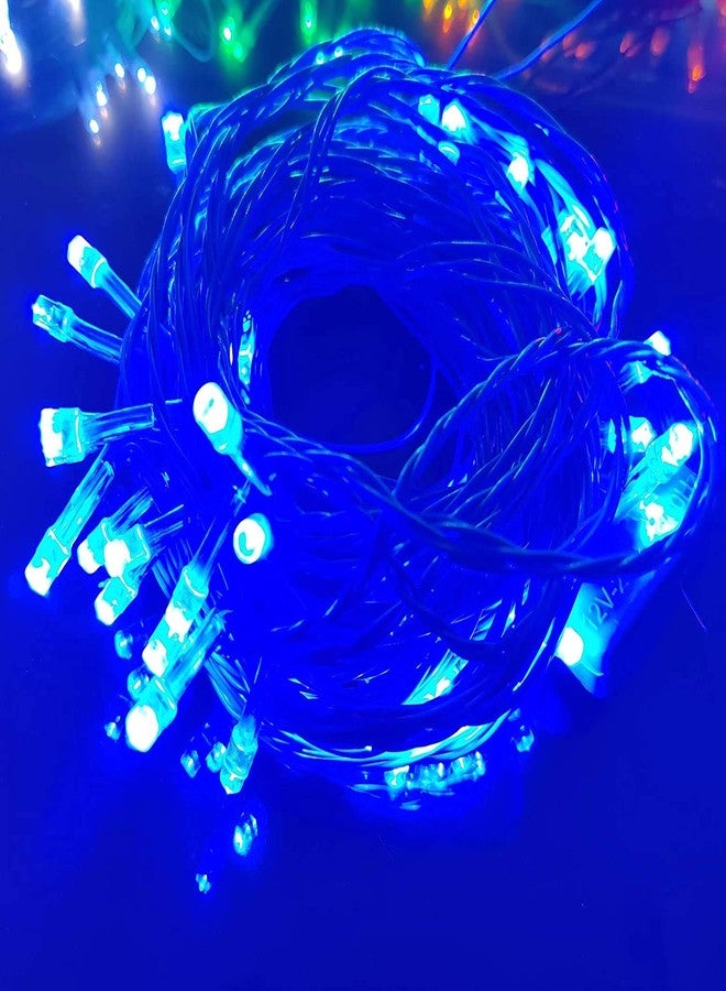 ascension ® Blue Colour Pixel String Decoration Lights of 12 Meter 28 Serial Bulbs Decoration Lighting for Diwali Christmas Navratri Decorative Dussehra New Year Marriages Functions - Image 1