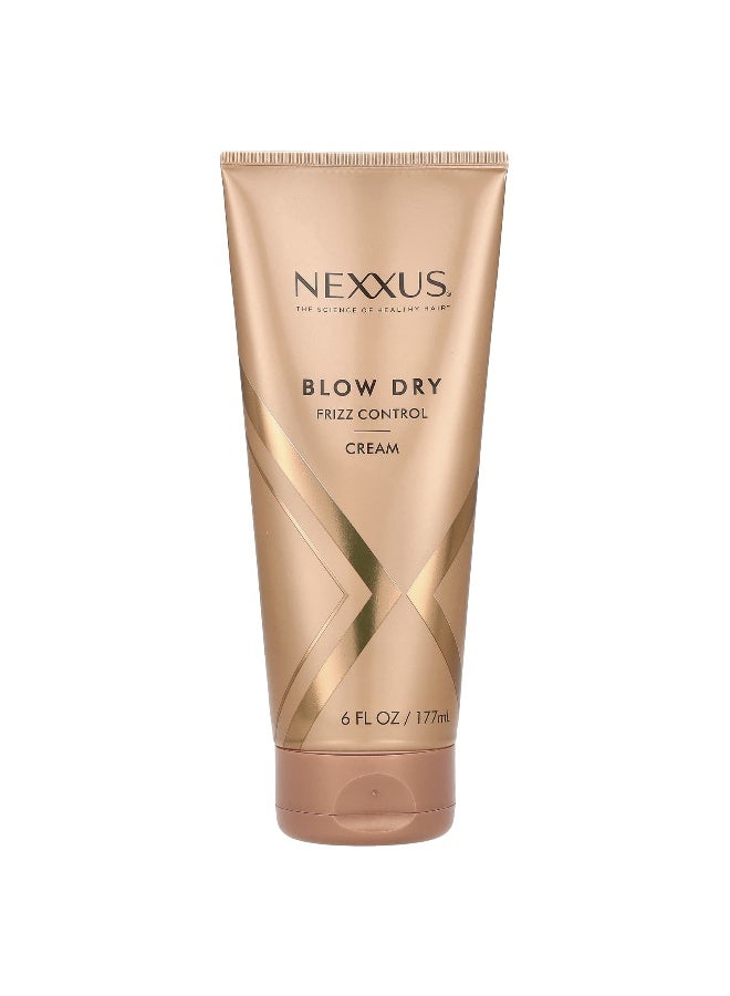 Nexxus, Blow Dry Frizz Control Cream , 6 fl oz (177 ml) - Image 1