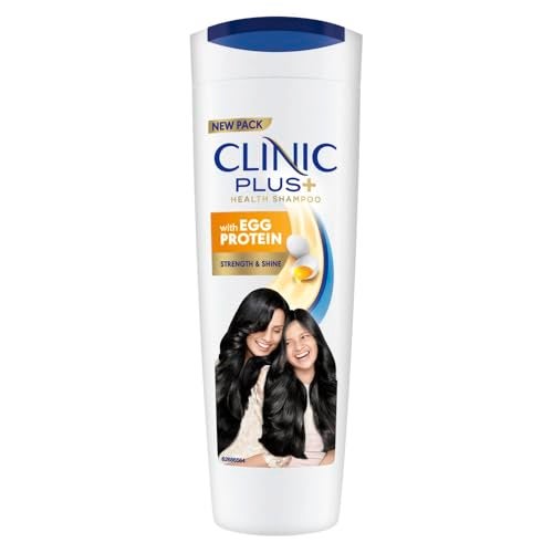 Clinic Plus كلينيك بلس سترينجث آند شاين شامبو مع بروتين البيض للقوة واللمعان والنعومة، 175 مل - Image 1