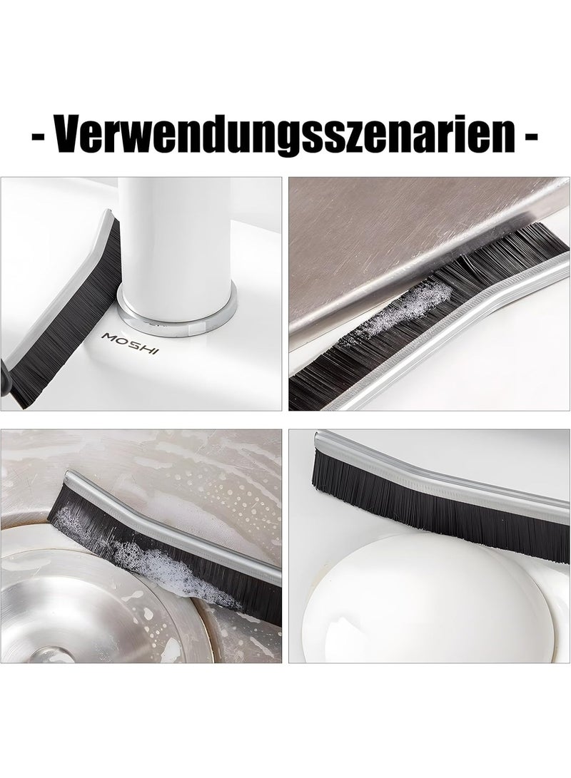 Narrow Space Cleaning Brush – Multi-Purpose Gap Brush with Soft & Hard Bristles for Deep Cleaning Corners, Tile Gaps, Kitchen Crevices, Bathroom Edges, and Hard-to-Reach Areas – Durable Home Cleaning Tool for Tight Spaces & Stubborn Dirt 2Pcs - Image 4