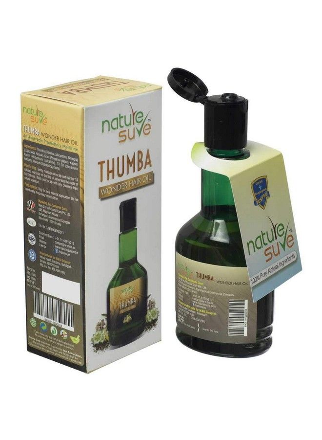 Nature Sure Thumba Wonder Hair Oil For Men And Women 1 Pack (110Ml) - Image 3