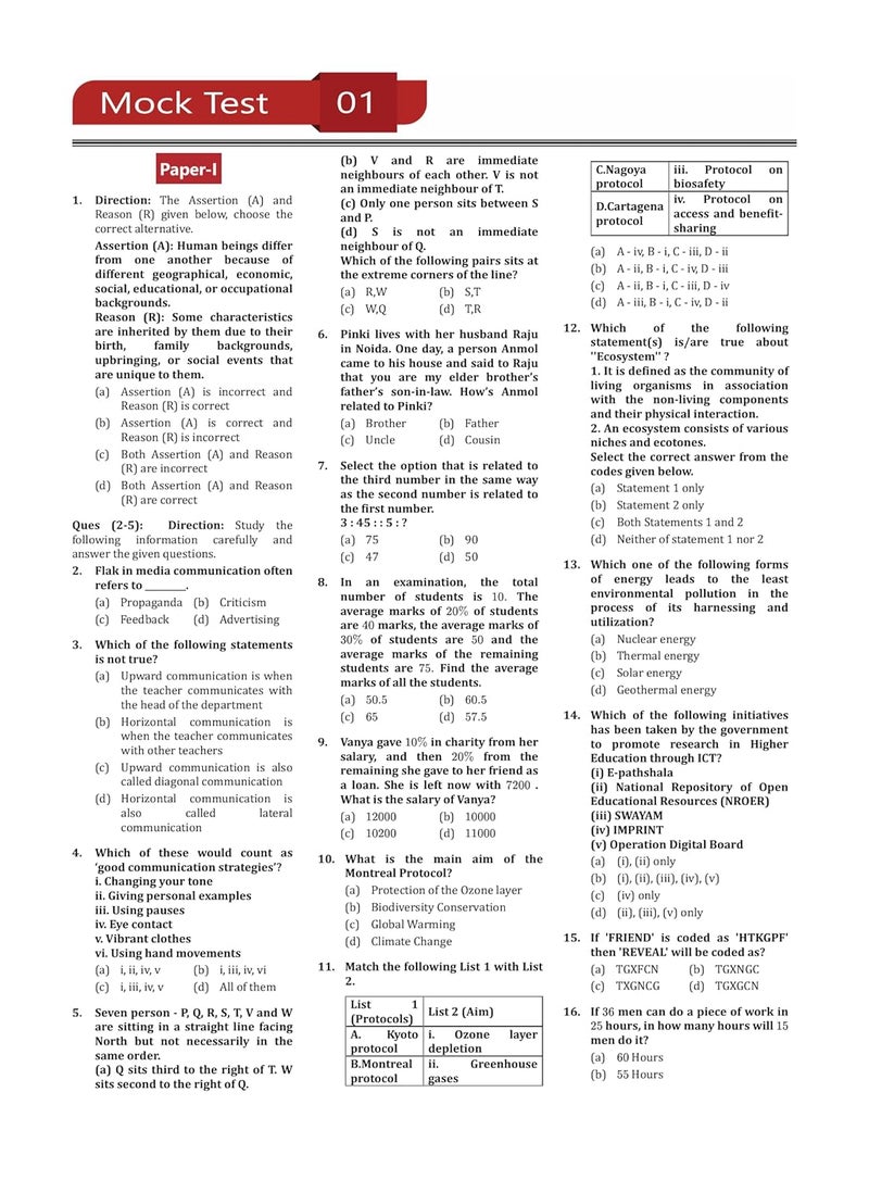 NTA UGC NET/JRF Sociology Book 2024 : Paper I and II (English Edition) - 10 Full Length Mock Tests (1500 Solved Questions) with Free Access to Online Tests  - Image 5