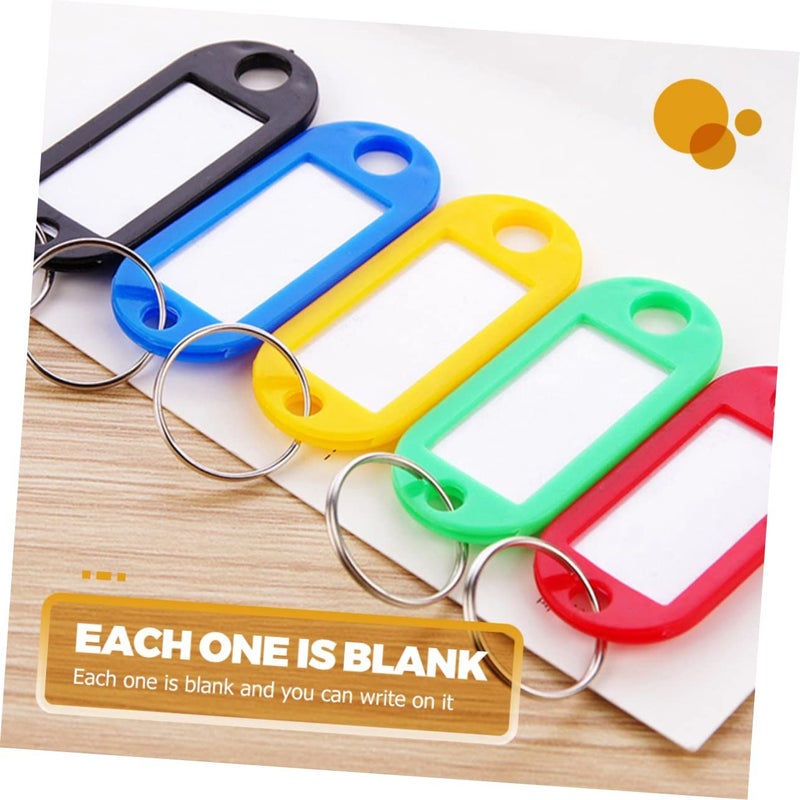 50pcs Key Tags for Luggage Gym Hotel Organization Code Identifier - Image 3