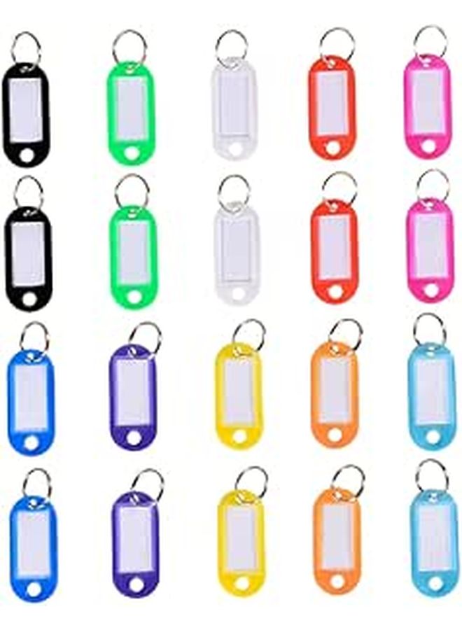 50pcs Key Tags for Luggage Gym Hotel Organization Code Identifier - Image 1
