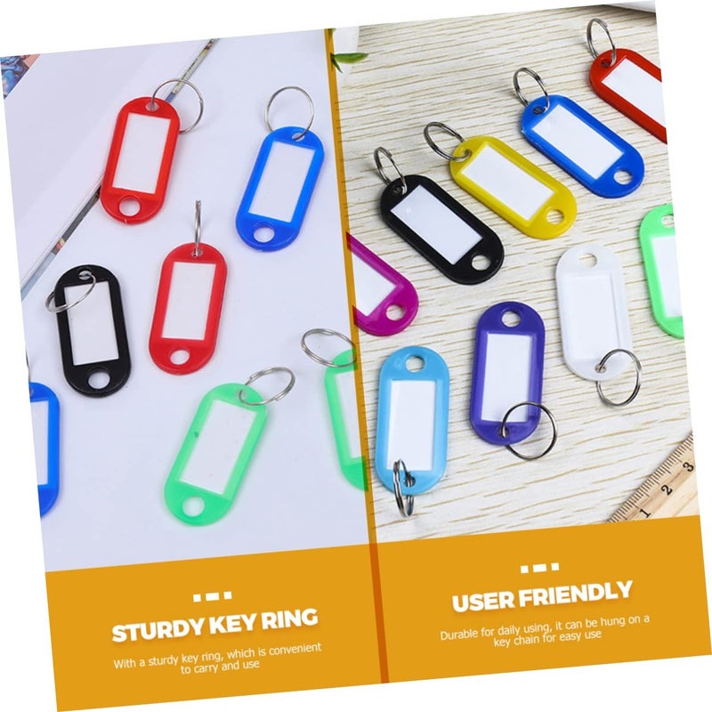 50pcs Key Tags for Luggage Gym Hotel Organization Code Identifier - Image 5