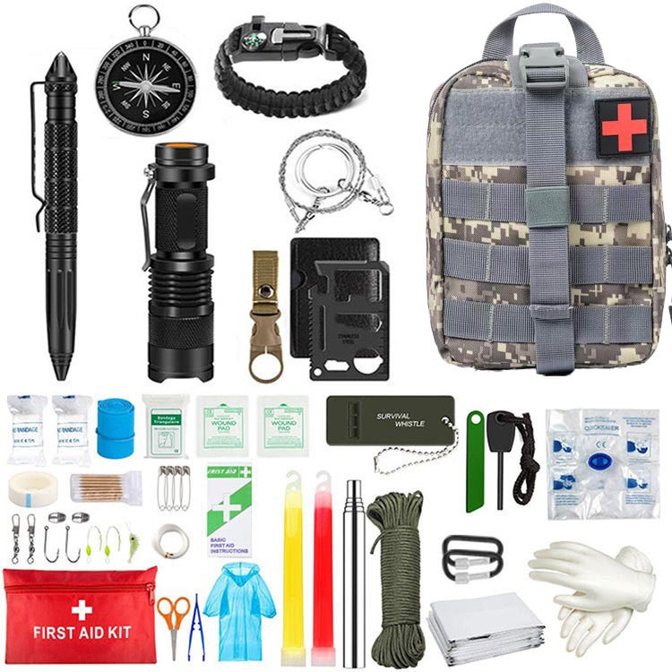 Outdoor Camping Camping Multi-Functional Tools Wilderness Survival Camping Style Equipment Travel Supplies Set - Image 2