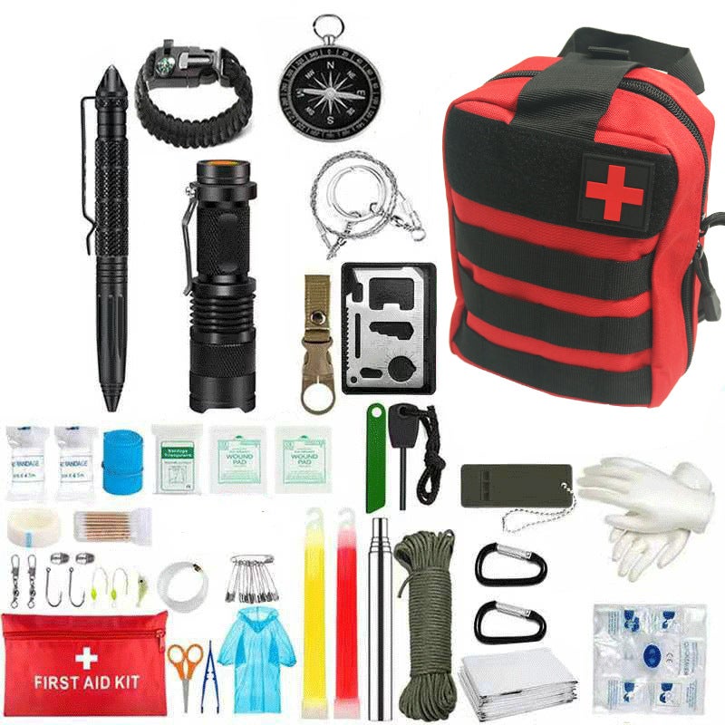 Outdoor Camping Camping Multi-Functional Tools Wilderness Survival Camping Style Equipment Travel Supplies Set - Image 3