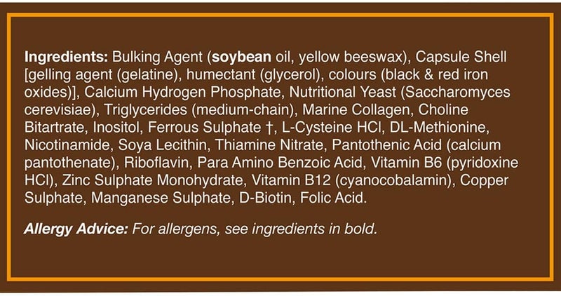 HealthAid Hair VIT Capsules - 90 Count for Strong, Thick, and Shiny Hair with B-Vitamins and Essential Amino Acids - Image 3