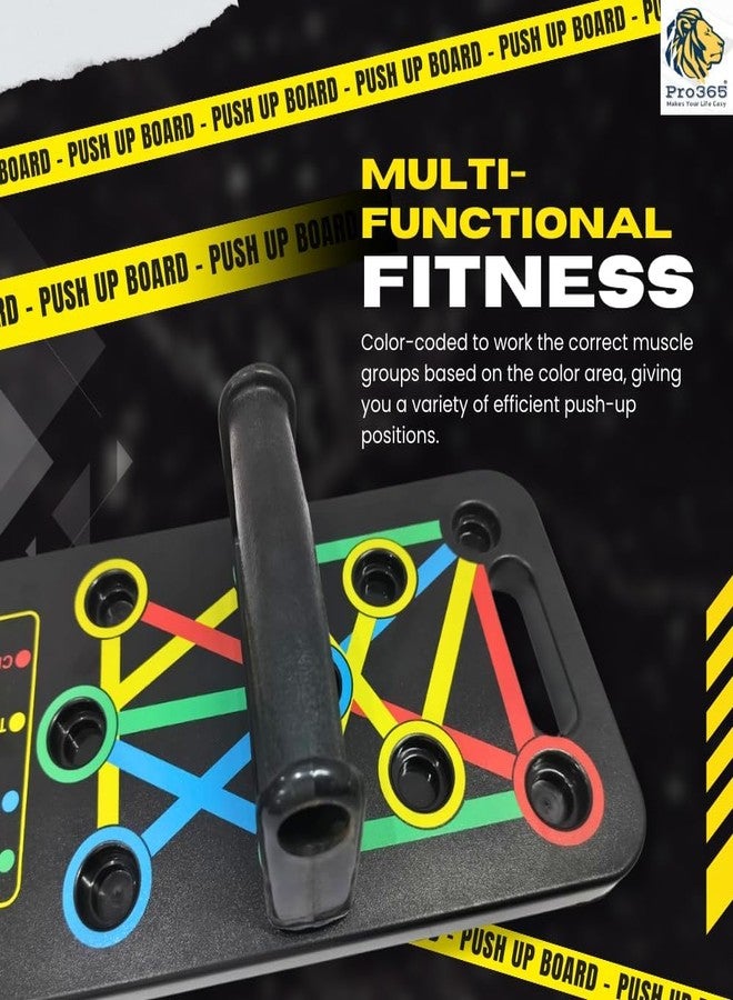 PRO365 Premium Push Up Board | Multiple Angular Positions| Pushup Stand | Anti Slip Accessories Included | Pushup Bars | Home gym equipment | Pushup Board | 6 Month Brand Warranty from PRO365 | - Image 5