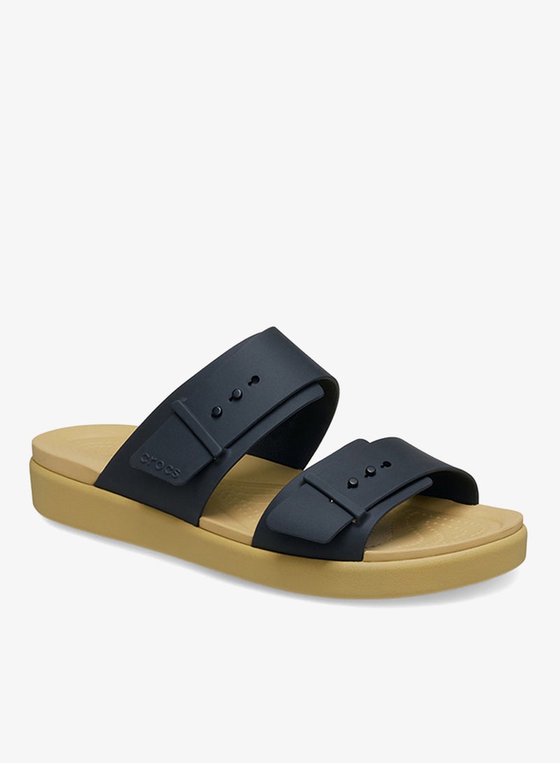 crocs Brooklyn Buckle Slip On Sandals - Image 5