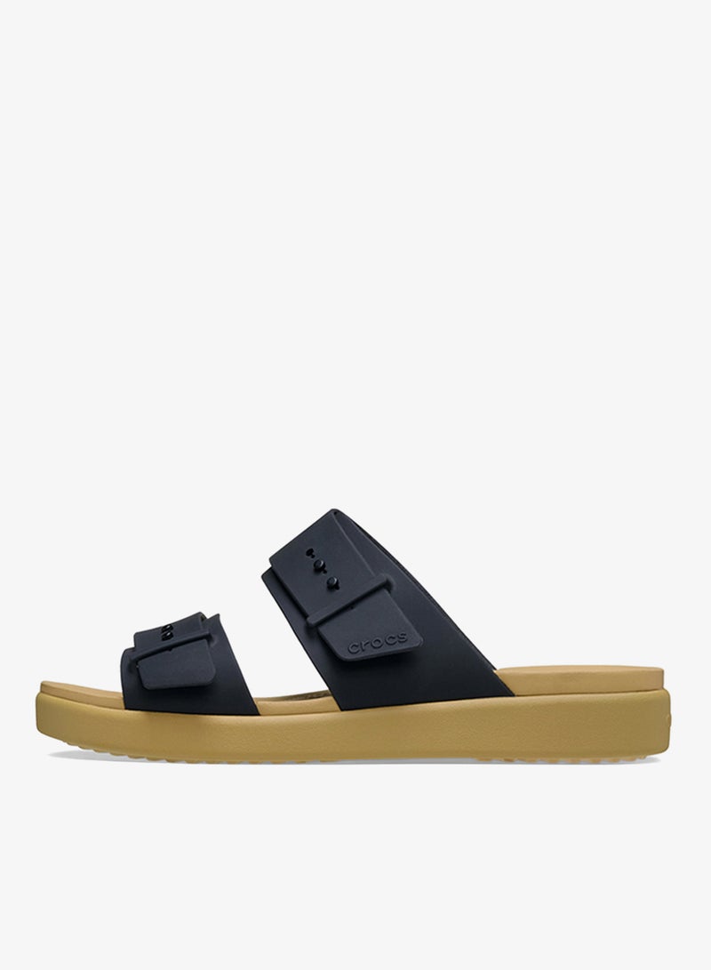crocs Brooklyn Buckle Slip On Sandals - Image 2