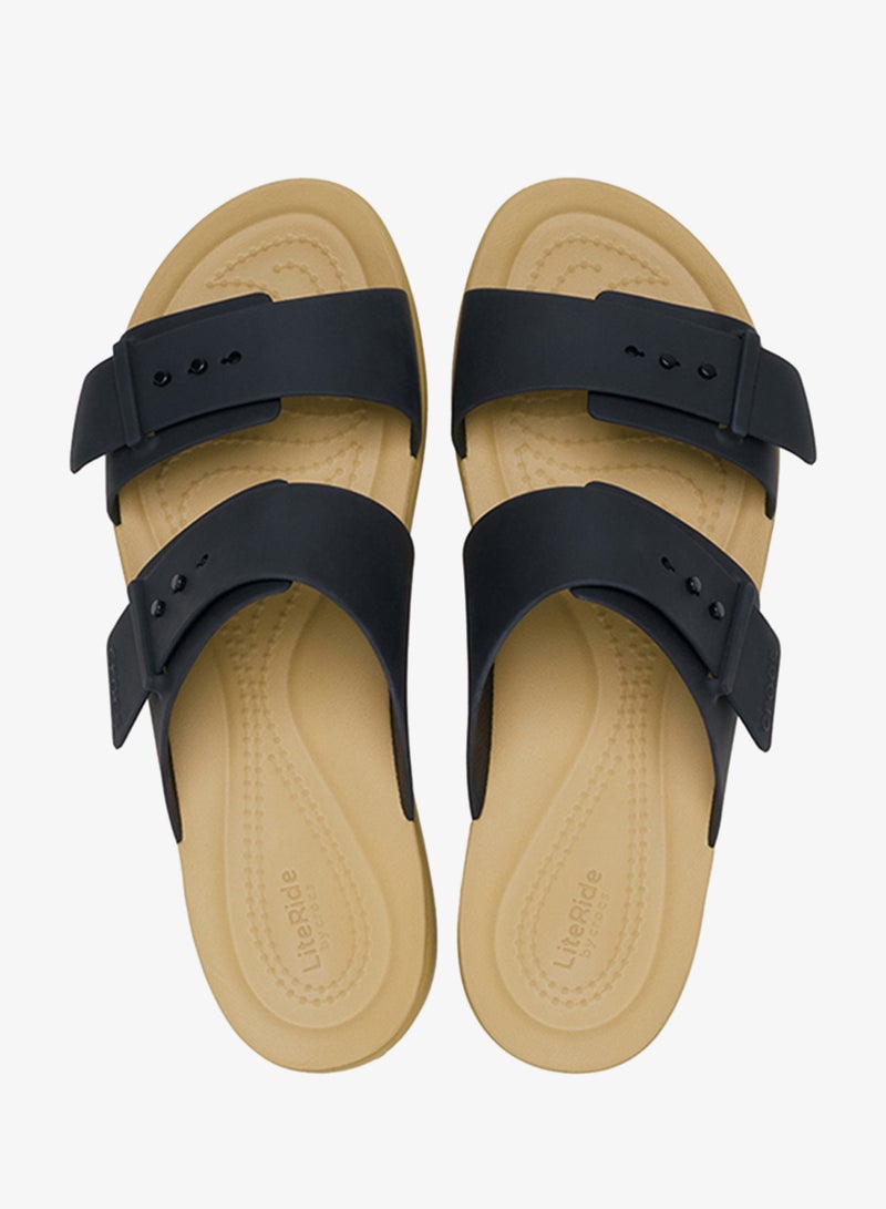 crocs Brooklyn Buckle Slip On Sandals - Image 4