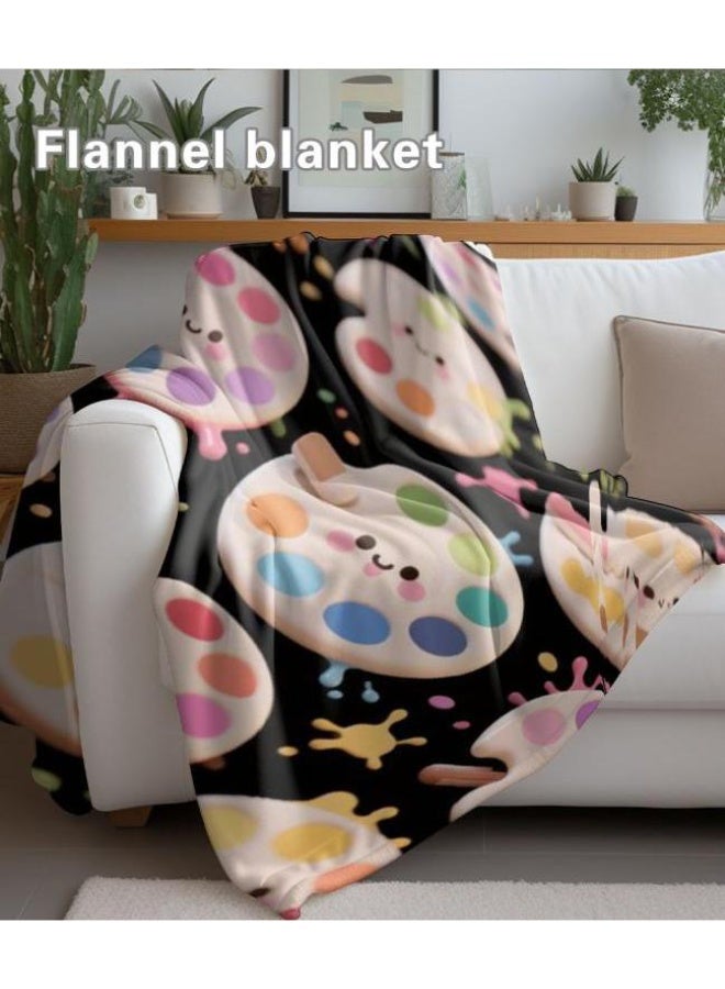 general Baby and children's cartoon flannel thin blanket (warm and comfortable, suitable for sleep, game use) 70cm*100cm - Image 4