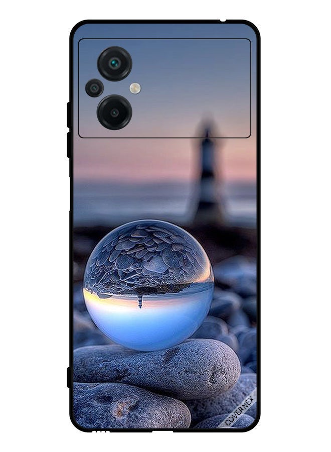 Covernex Protective Case Cover For Xiaomi Poco M5 4G Awesome Photography Of Nature In Round Glass - Image 1