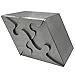 Heavenly Metals 4Piece Rhombus 3D Puzzle for Adults Stainless Steel Desk Toy and Fidget Zero Tolerance Wire EDM Cut Office Gift for Men Women - Image 2