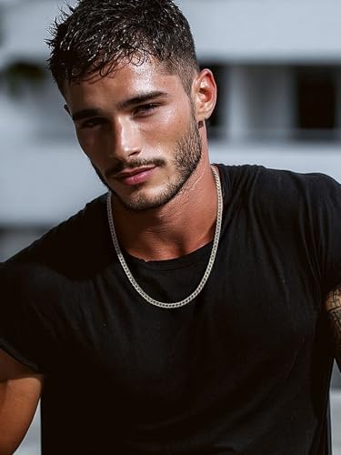 ChainsPro Stainless Chain Necklace for Men 24inch Curb Link Jewelry Mens Gifts - Image 4