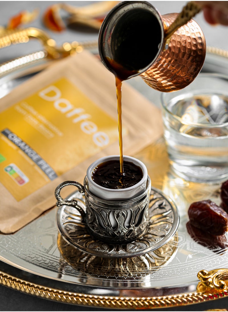 Daffee Decaf Coffee Alternative Made from Organic Date Beans with Orange peels -125g  - Image 3