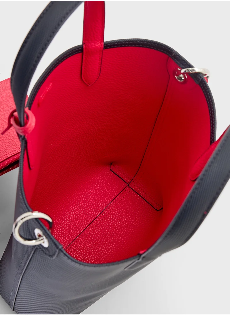 LACOSTE Essentials Top Handle Zip Over Tote