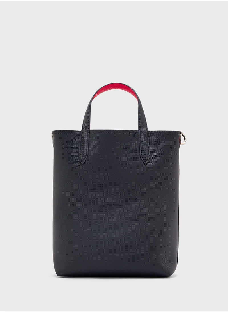 LACOSTE Essentials Top Handle Zip Over Tote