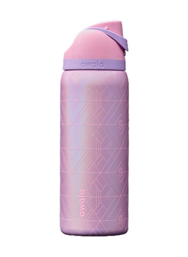 Owala FreeSip Insulated Stainless Steel Water Bottle with Straw for Sports, Travel, and School BPA-Free Sports Water Bottle, 32 oz - Image 1