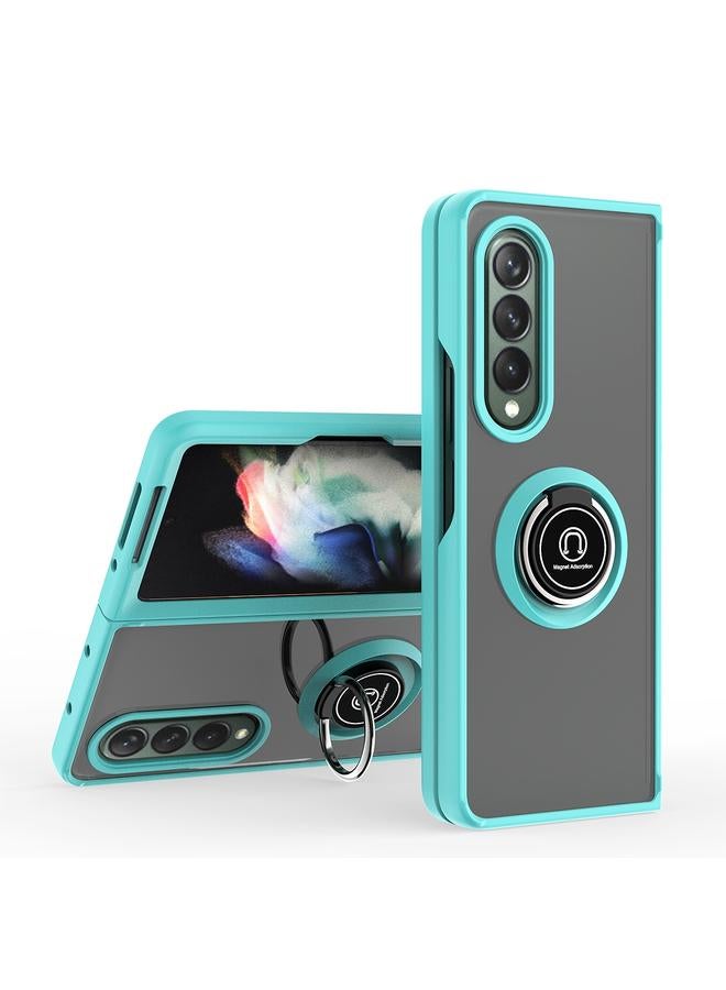 إيروريكس جراب لهاتف Samsung Galaxy Z Fold3 5G Q Shadow 1 Series TPU + جراب حامل من الكمبيوتر الشخصي - Image 1