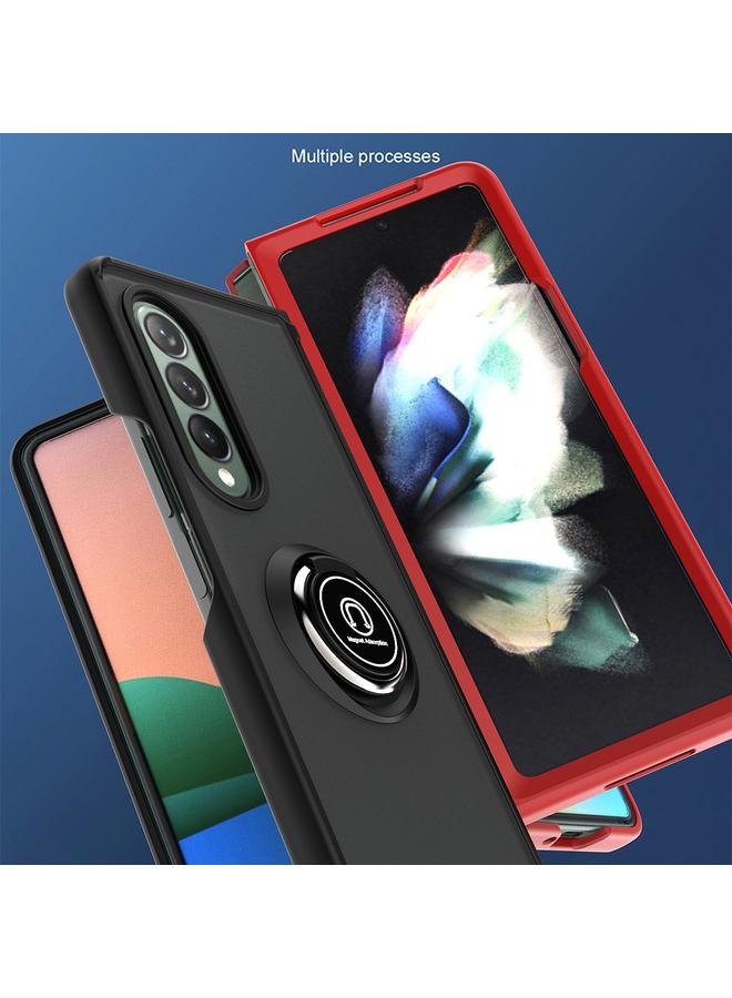 إيروريكس جراب لهاتف Samsung Galaxy Z Fold3 5G Q Shadow 1 Series TPU + جراب حامل من الكمبيوتر الشخصي - Image 5