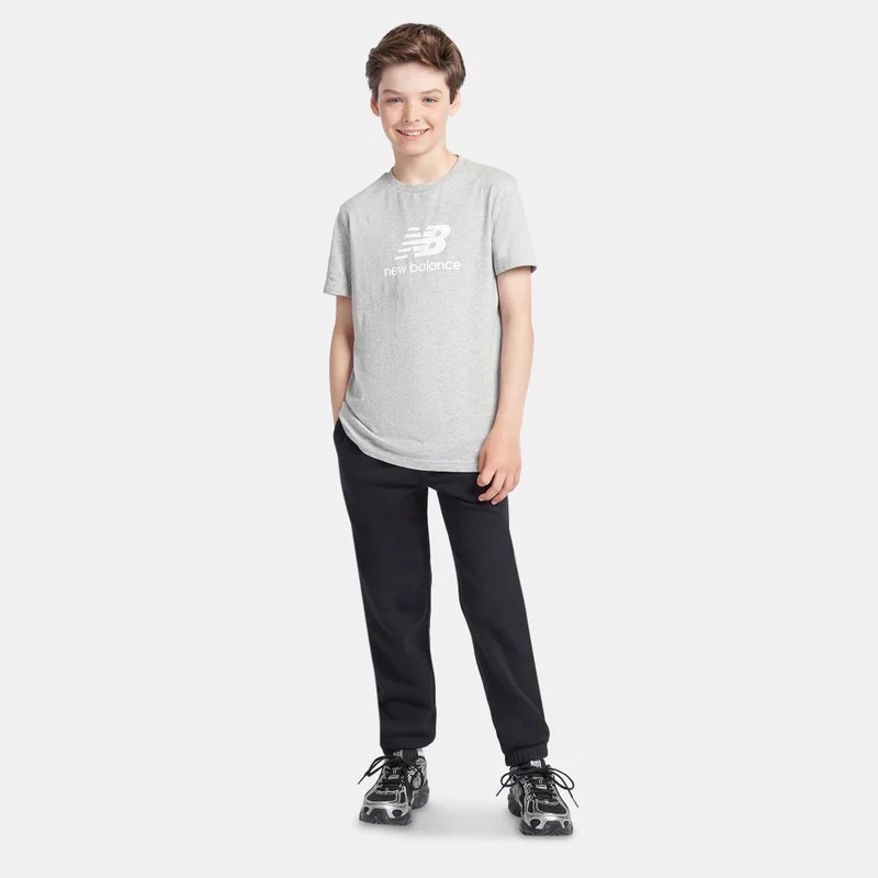 New Balance Kids' Jersey Stacked Logo T-Shirt