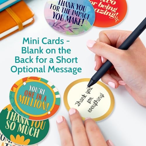 T MARIE 100 Mini Bulk Appreciation Gifts - 2.25” Token of Appreciation Chips for Employee Appreciation Week, Staff, Nurses, Teachers, Students and More - Share Kindness, Recognition and Motivation - Image 4