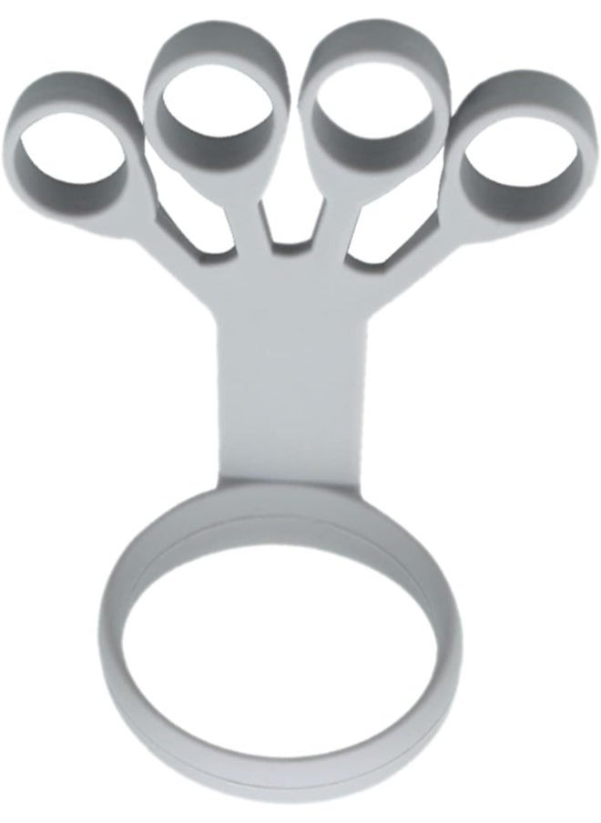 silvercnc Finger Stretcher Resistance Bands Extensor Exercise Gripper, Hand Finger Grip Strengthener for Forearm Guitar Finger Exercise Loop Band  - Image 2