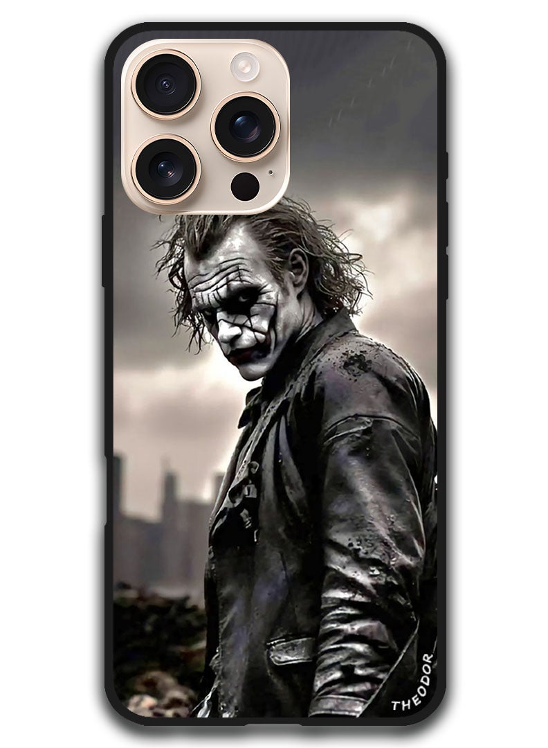 Theodor غطاء واقي مضاد للخدش ومقاوم للصدمات لجهاز آيفون 16 برو ماكس (6.9) بوصة جوكر - Image 1