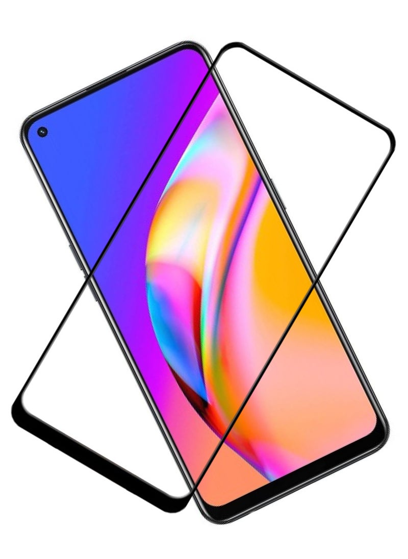 ACLIX Antistatic ESD Dustproof Premium Quality High Definition Tempered Glass Screen Protector Designed For Oppo A94 - Image 1