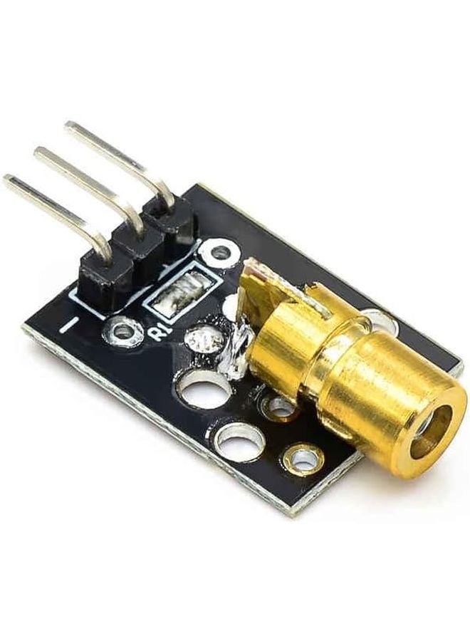 وحدة استشعار بصرية حمراء 650 نانومتر 6 مم 5 فولت 5 ملي واط موصل نحاسي نقطة ثنائي - Image 1