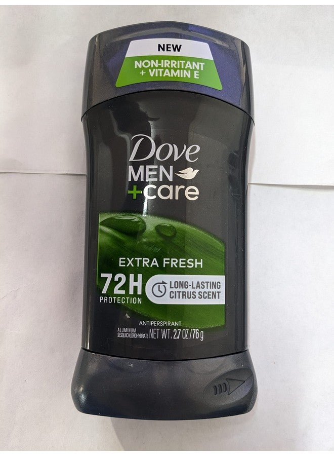 Dove Men + Care 48 Hour Antiperspirant Stick, Extra Fresh, 2.7 Ounces, Pack Of 6