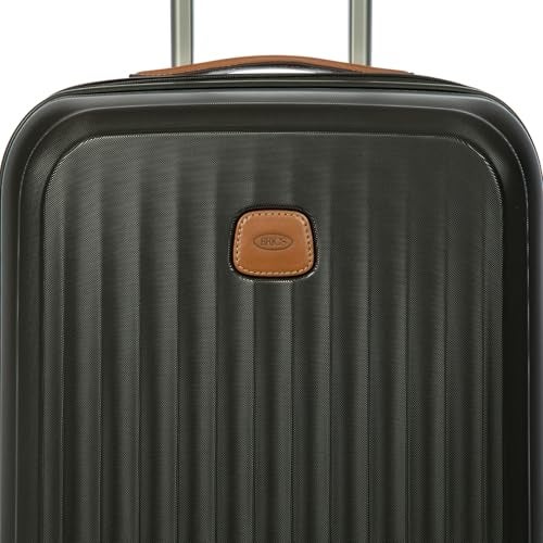 Bric's Taormina Ultra-Light Carry-On Spinner – Airline Approved Expandable Hard Shell Suitcase with TSA Lock, Anti-Tamper Zippers & Built-In USB Port - 21 Inch, Olive - Image 5