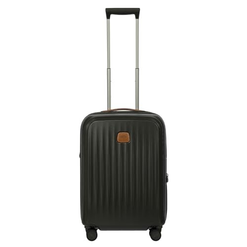Bric's Taormina Ultra-Light Carry-On Spinner – Airline Approved Expandable Hard Shell Suitcase with TSA Lock, Anti-Tamper Zippers & Built-In USB Port - 21 Inch, Olive - Image 4